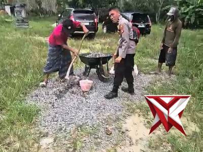 POLRES OKI HADIR AMAN BAE
