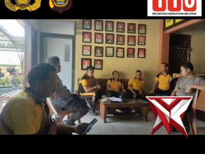 BP 4. Bincang santai Kapolsek Tanjung Agung bersama para PS. Kanit?
