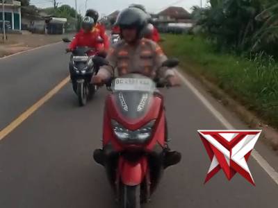 NYAGO OKI AMAN BAE POLRES OKI HADIR