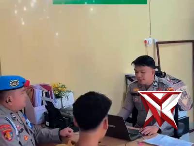 Pelayanan spkt di polsek bayung lencir