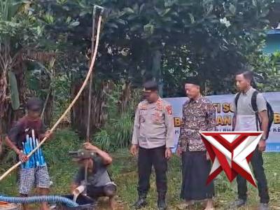@ok.pembuatan sumur bor dalam rangka hari Bhayangkara ke-80