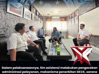 Kegiatan asistensi Direktorat Intelkam Polda Sumsel