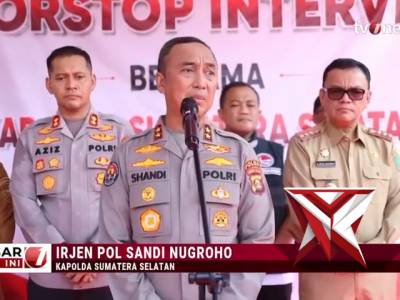 Kapolda Sumsel Pimpin Pemusnahan 200Kg Ganja
