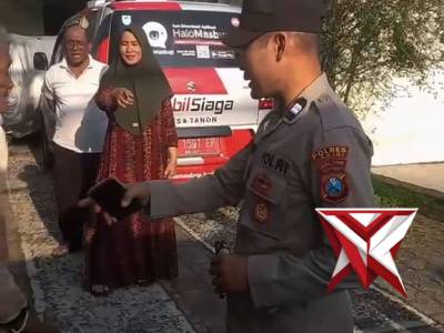 Respon cepat ditunjukkan Bhabinkamtibmas Polsek Papar Polres Kediri