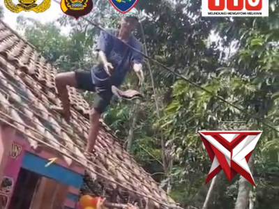 AZA 6.Bhabinkamtibmas Dampingi Survey Bedah Rumah HUT Bhayangkara
