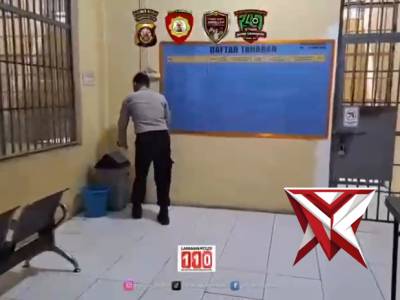 20. Membersihkan dan merapikan ruang jaga sat samapta polres muba ,;