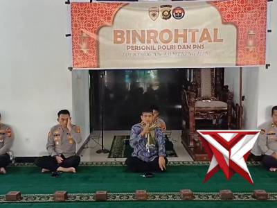 Polres OKI hadir
Giat Binrohtal Personel & PNS Polres OKI