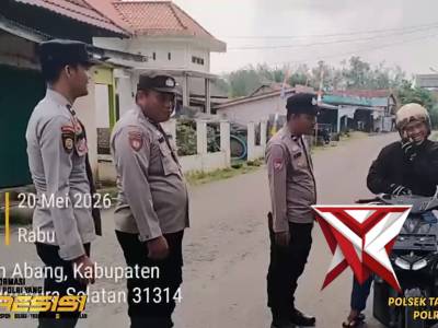 KEGIATAN PERSONIL POLSEK TANAH ABANG