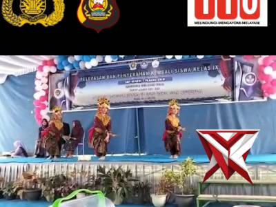 BDH 4.Bhabinkamtibmas Hadiri Pelepasan Siswa Kelas IX SMPN 1 Panang Enim ?????