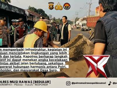 GERAKAN BELIDA ASRI POLRES MUSI RAWAS - PoliceTube