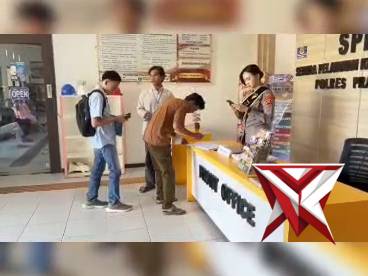 Giat Pelayanan SPKT personil Sat ResNarkoba Polres Prabumulih
