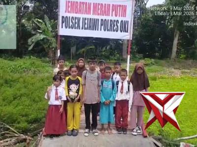 POLRES OKI HADIR AMAN BAE