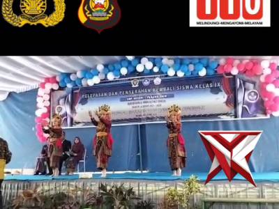 BDH 17.Bhabinkamtibmas Hadiri Pelepasan Siswa Kelas IX SMPN 1 Panang Enim ?????