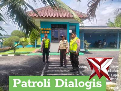 Patroli siang Polsek Ambal