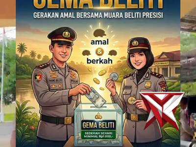 Polsek muara Beliti polres Musi Rawas.