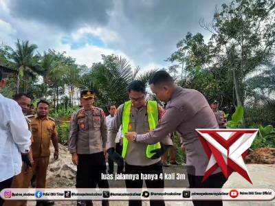 Ground Breaking Jembatan Merah Putih Polres OKU Timur Polda SUMSEL. - PoliceTube