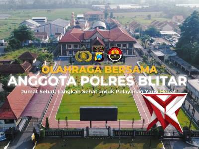 Jum'at Sehat Polres Blitar - PoliceTube