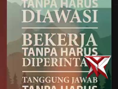 Disiplin tanpa harus di awasi