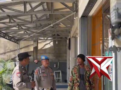 Kanit binmas polsek bayung lencir polres muba lakukan himbauan kamtibmas kpd masyarakat