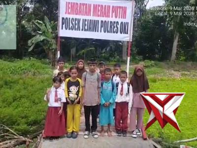 POLRES OKI HADIR AMAN BAE