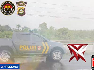 GIAT GATUR LALIN DISEPUTAR WILAYAH POLSEK BP PELIUNG