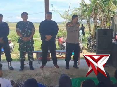 Polsek Ploso Melaksanakan Pengamanan Latihan Bersama IKSPI Ranting Ploso