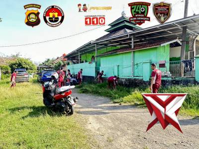 *Bhabinkamtibmas Polsek Gunung megang melaksanakan giat ASRI diwilayah hukum polsek Gunung Megang* - PoliceTube