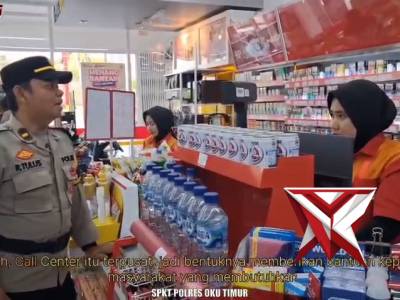 Pamapta 3 melakukan sosialisasi Pelayanan Call Center 1110 - PoliceTube