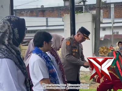 Kunjungan kerja tim penilaian internal pembangunan zona integritas di Polres bengkulu selatan