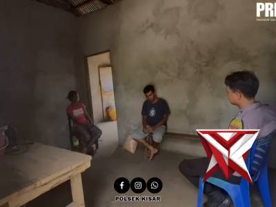 Bhabinkamtibmas desa purpura laksanakan sambang kepada warga