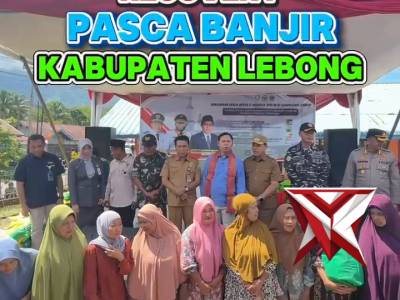 RECOVERY PASCA BANJIR KABUPATEN LEBONG - PoliceTube