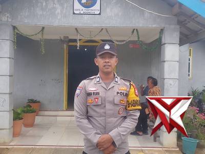 Patroli Dialogis Serta Pengamanan Ibadah Minggu Gereja Di Wilkum Polsek Maje