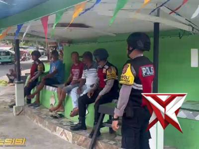 Pamahanunusa Bergerak: Jaga Pos, Sambang Warga, Aman Bersama