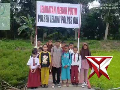 POLRES OKI HADIR AMAN BAE