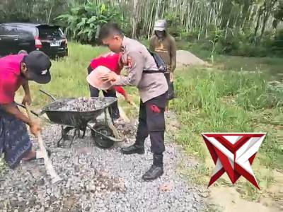 POLRES OKI HADIR AMAN BAE