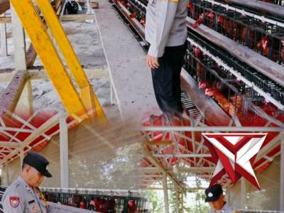 Ketahanan pangan Polsek Pampangan
