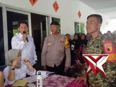 kanit binmas polsek sukorambi pengamanan penyaluran beras gratis