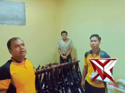 Kapolres Pali Cek Dan Kontrol Gudang Senpi Polres Pali