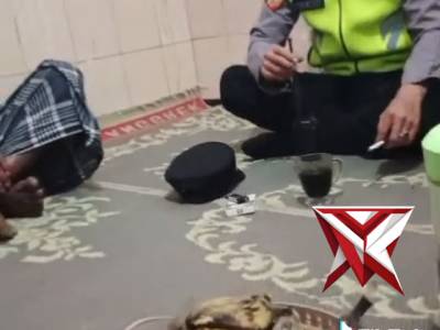 Kapolaek Plaosan dan Anggota Bhabinkamtibmas Polsek Plaosan laksanakan Sambang dan Patroli - PoliceTube