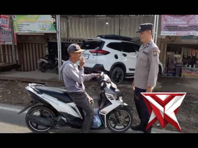 PATROLI rutin POLSEK TALANG UBI
