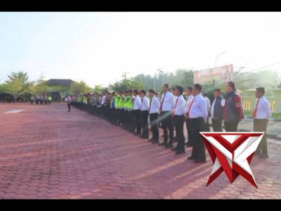 SAT NARKOBA POLRES PALI MENGIKUTI APEL PAGI - PoliceTube