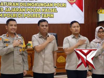BIMBINGAN DIVKUM POLRI DI POLRES TAPIN
