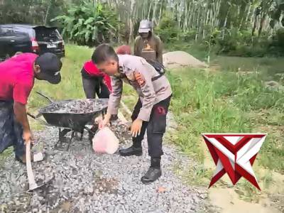 POLRES OKI HADIR AMAN BAE