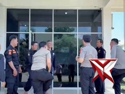 SAT BINMAS POLRES MUSI RAWAS MELAKUKAN SAMBANG HIMBAUAN KAMTIBMAS