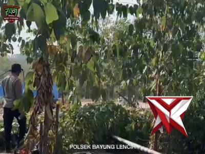Polsek Bayung Lencir melaksanakan giat Penertiban illegal drilling di Kec Bayung Lencir