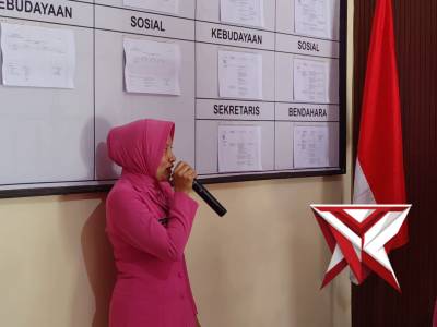 Kunker ketua cabang bhyangkari malang ke bhayangkari ranting sumberpucung