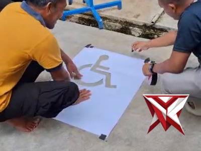 Personel Polsek Pengadegan Melaksanakan Kirve dan Pembenahan Mapolsek