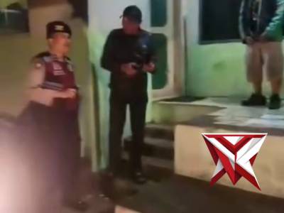 Personel Unit Turjawali Sat Samapta Polres Cimahi melaksanakan Patroli antisipasi Curas, Curat & Cur