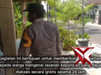 POLSEK KENDAL MELAKSANAKAN SOSIALISASI CALL SENTER 110 - PoliceTube