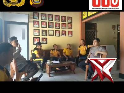 AZA 12. Bincang santai Kapolsek Tanjung Agung bersama para PS. Kanit?